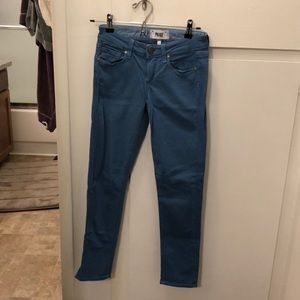 Page denim Kylie crop skinny jeans 25